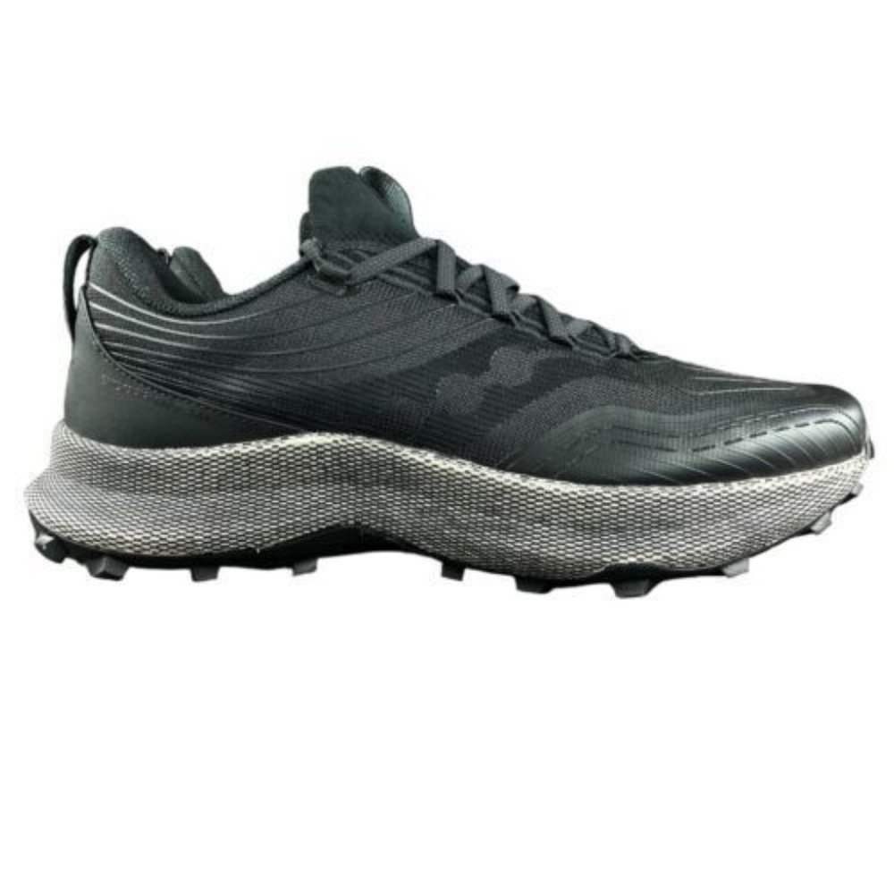 Saucony Men's Endorphin Trail Black Gravel Running Shoes S20647-10 Sizes 9 - 13